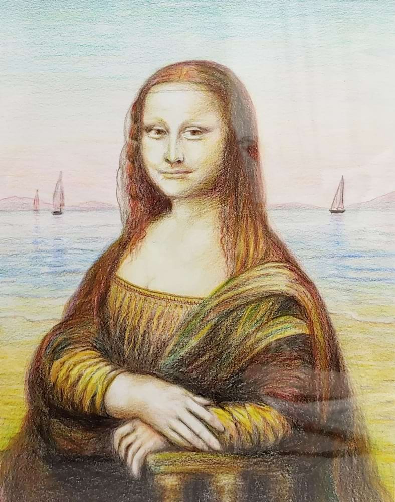 Mona Lisa in Hong Kong